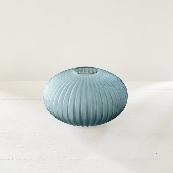 Ocean Ribbed Vase - Ocean Blue - <p style='text-align: center;'>R 70</p>